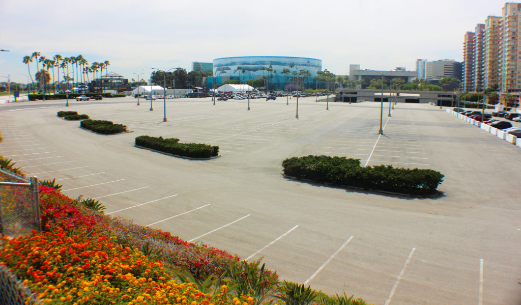 Elephant Lot Near Long Beach Convention Center