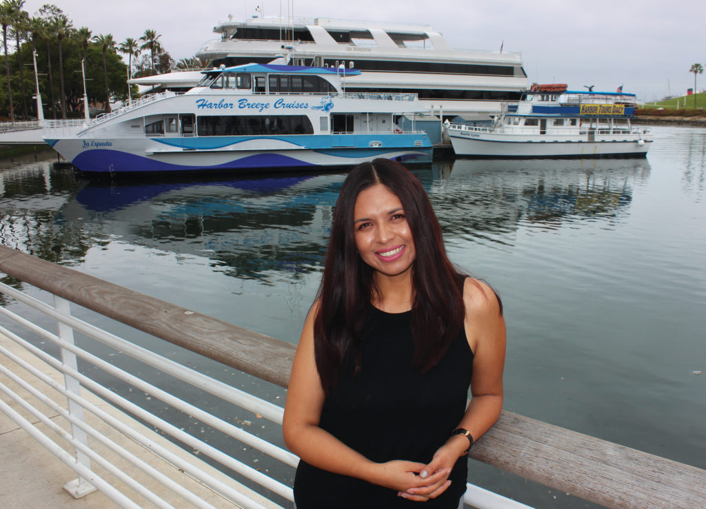 Harbor Breeze Cruises VP of Operations Nilda Parrado Langston