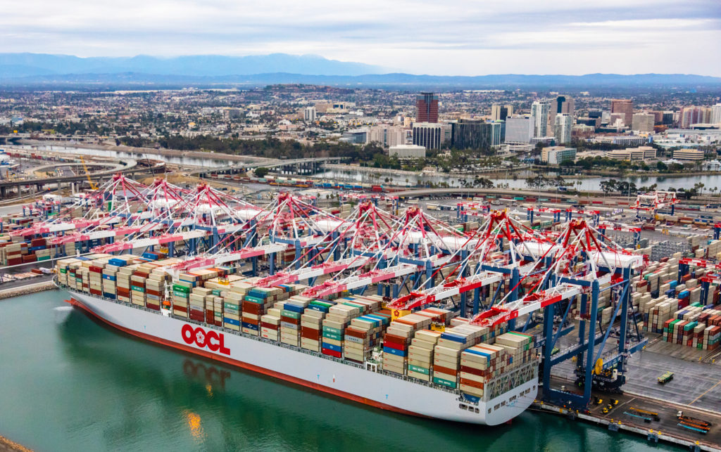 Orient Overseas Carrier Line container ship