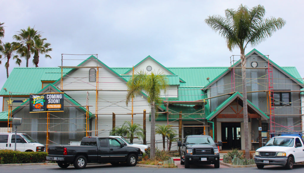 San Pedro Fish Market Los Alamitos Bay Construction Site