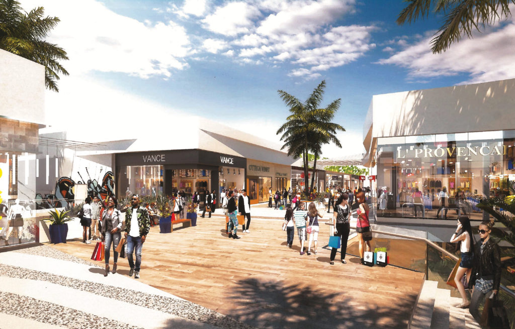 Carson Outlets Rendering