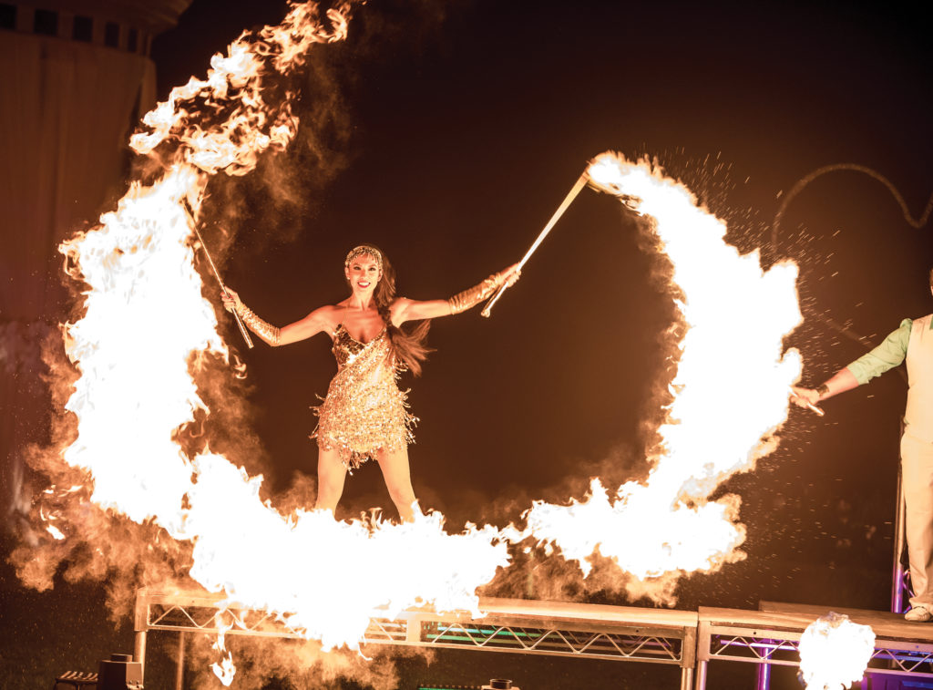 Wedding Fire Dancer