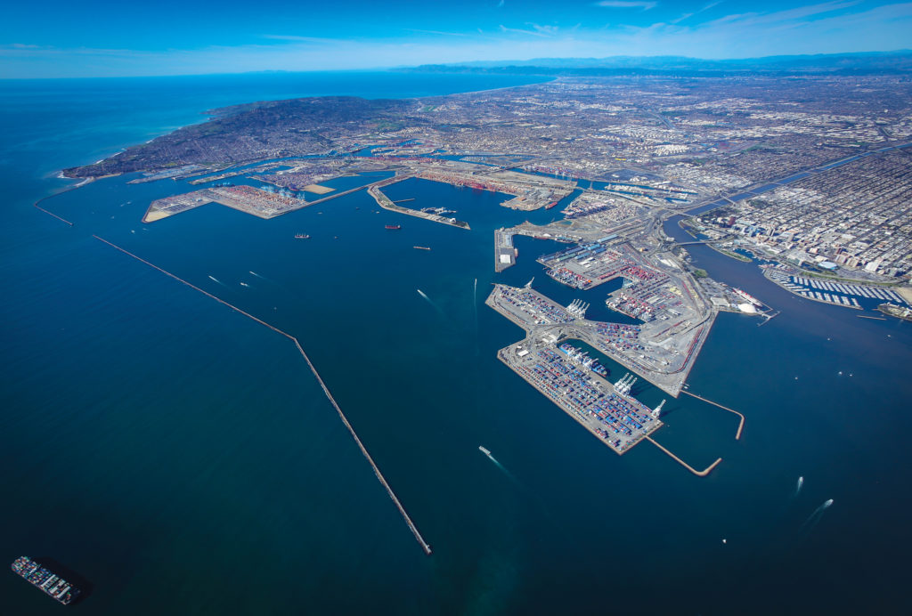 San Pedro Bay Ports Aerial 