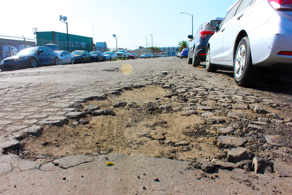 Westside Long Beach Potholes