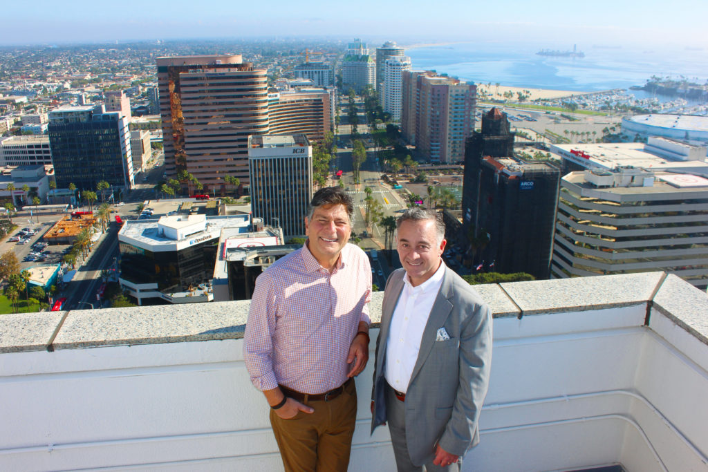 Kraig Kojian and Silvano Merlo, Downtown Long Beach Alliance