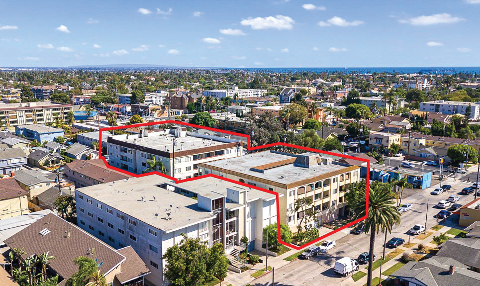 Multi-family apartment buildings at 425 Coronado