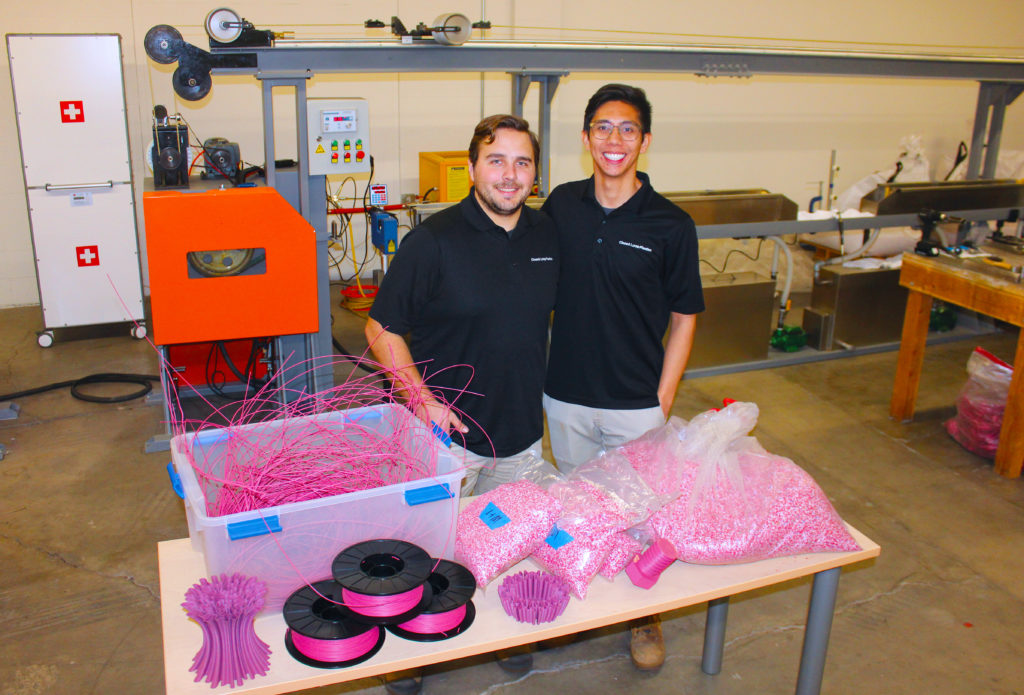 Closed Loop Plastics co-founders Will Amos and Aldrin Lupisan