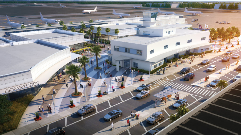 Airport Terminal Improvement Project Rendering