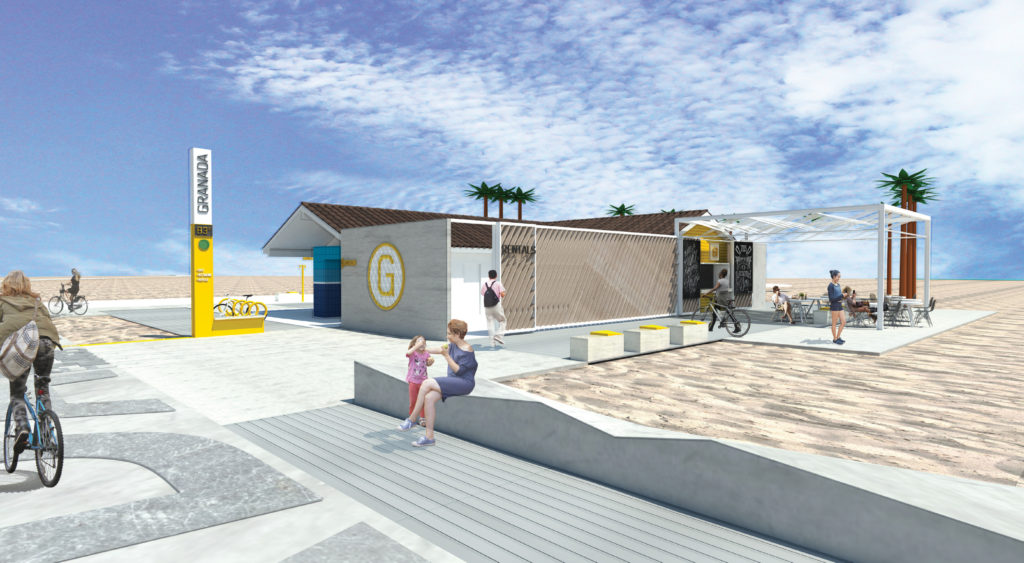 Granada Beach Concessions Rendering