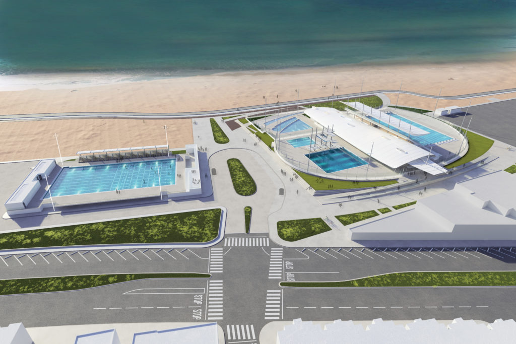 Belmont Plaza Pool Rendering