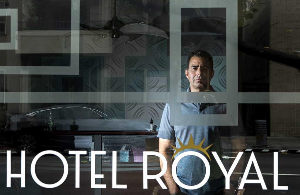 Victor Beauchamp, owner of the Hotel Royal in Downtown Long Beach